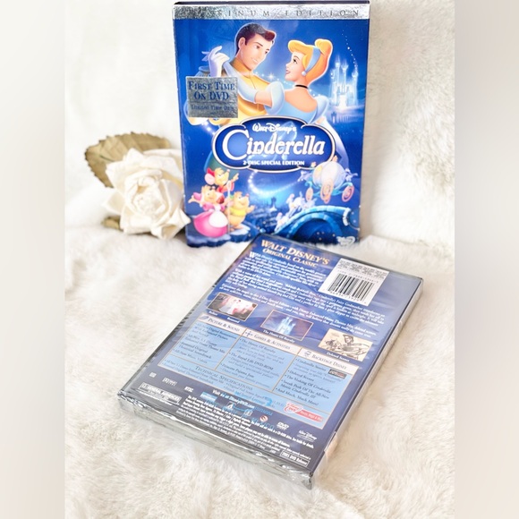 New with tags PLATINUM EDITION WALT DISNEY’S CINDERELLA 2 Disc EDITION 2005 - Picture 7 of 14